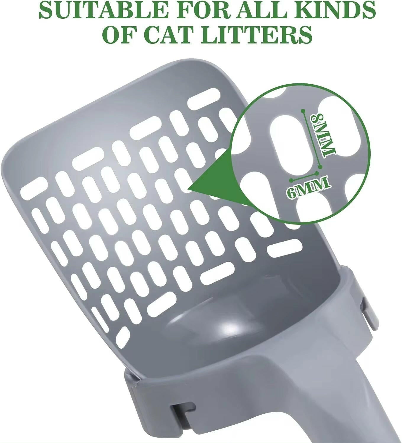 Cat Litter Shovel with Refill Bags – Efficient Scoop for Easy Cleaning & Waste Disposal