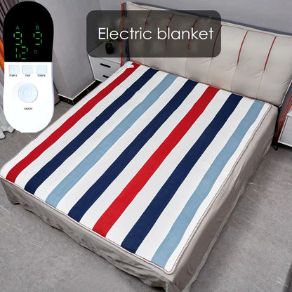 Electric Blanket 220V Thicker Automatic Thermostat Electric Heating Blanket Body Warmer Thermal Mattress for Room Blanket Heated