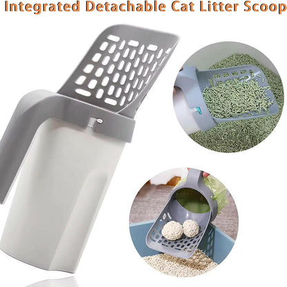 Cat Litter Shovel with Refill Bags – Efficient Scoop for Easy Cleaning & Waste Disposal